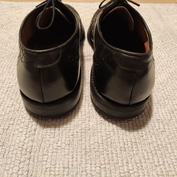 Allen Edmonds Chester Leather Wingtip VTG M9D READ - Picture 3 of 8